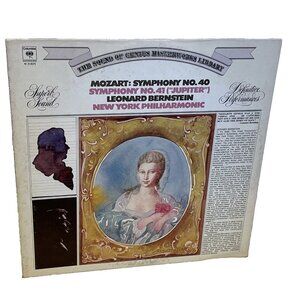 Symphony No. 40 Symphony No. 41 (Jupiter)(Vinyl, 1973) Columbia Masterworks